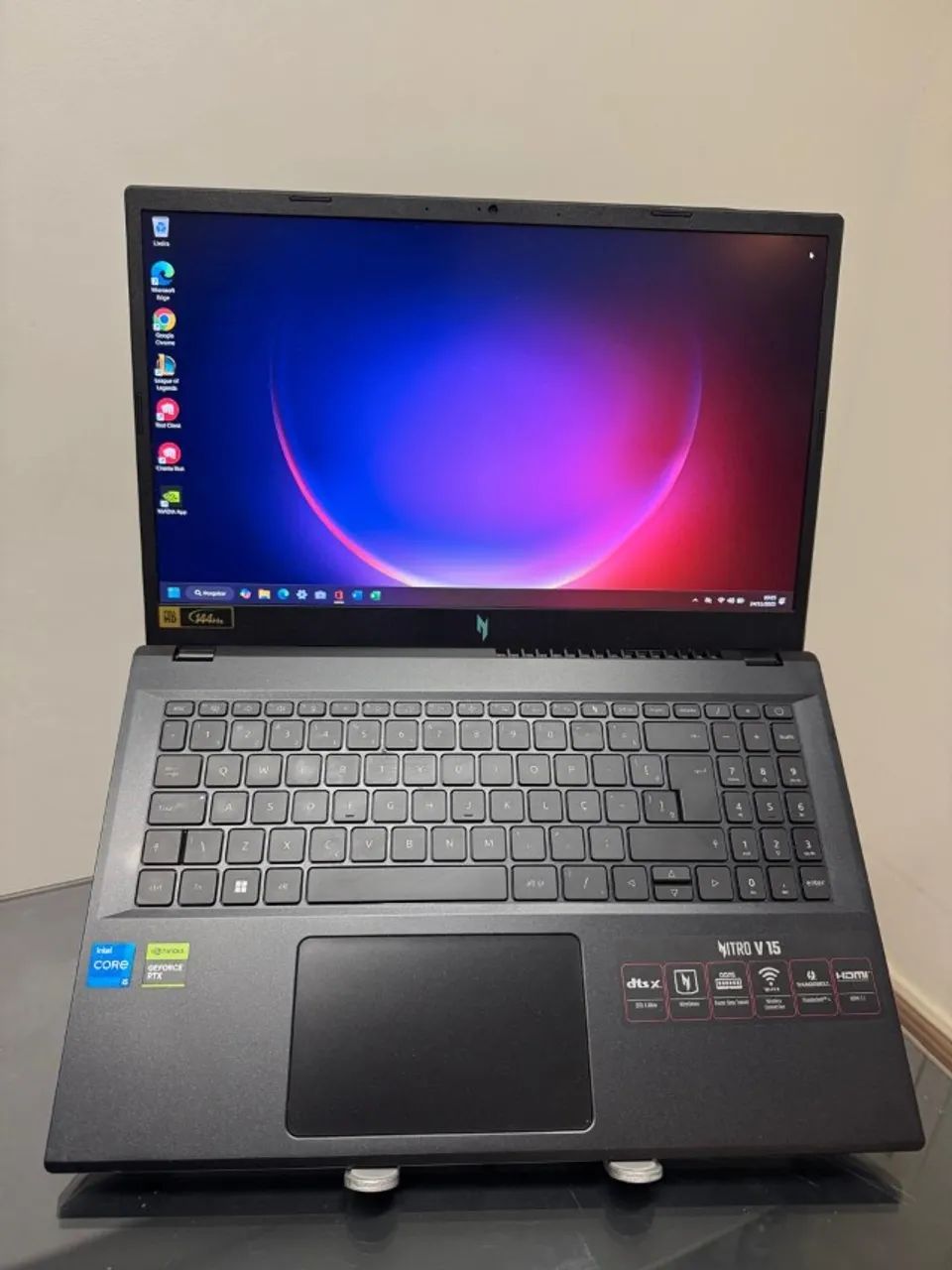 ACER - Nitro 5 V15 - i5-13°Gen - 16GB Ram - SSD 512GB Nvme - Tela 144Hz - RTX 3050-6GB