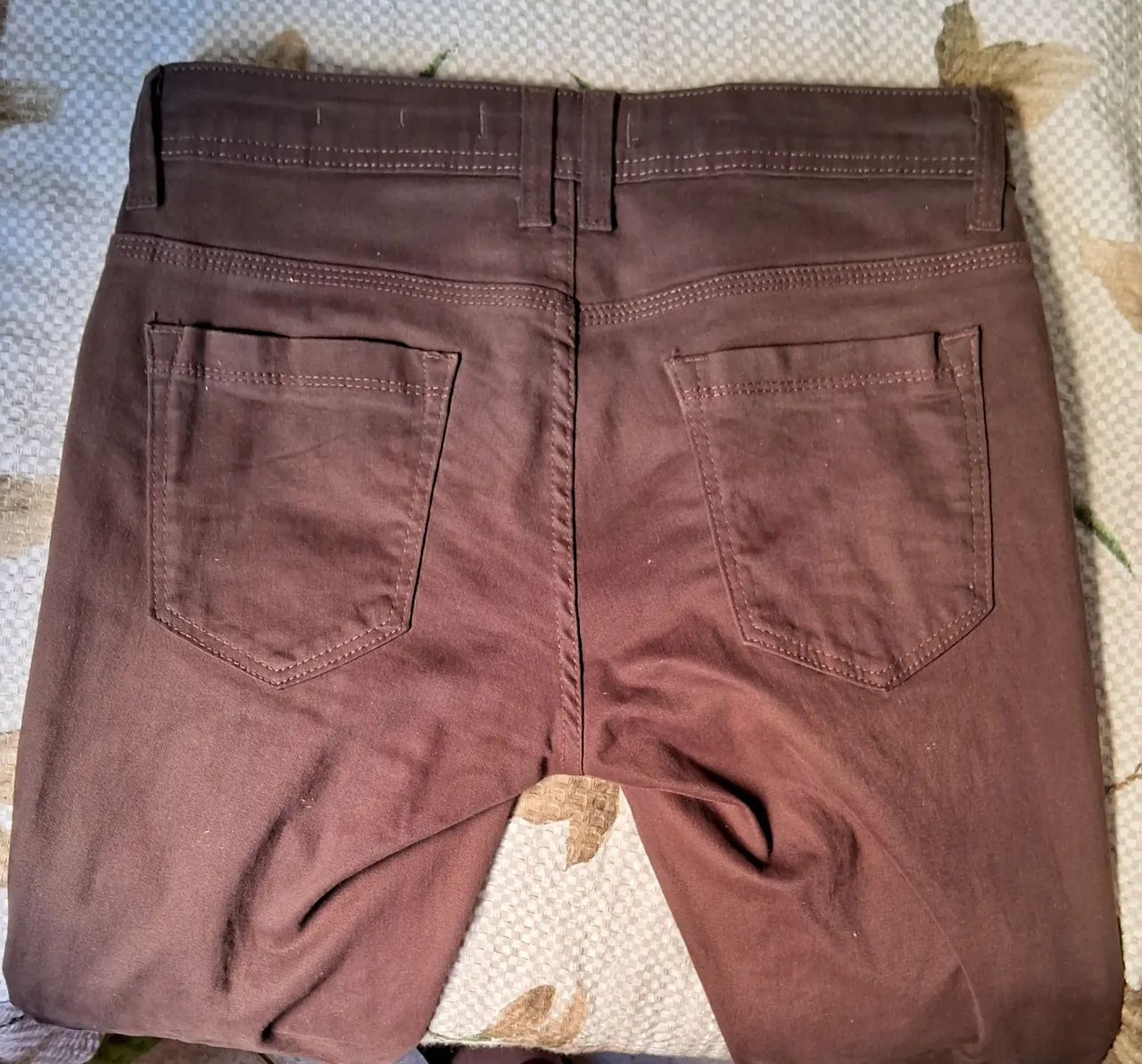 Calça Sarja Marrom escura - Foto 2