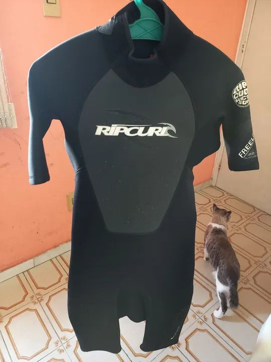 Macacão de neoprene Rip Curl - Free Dive - Tamanho M - Foto 2