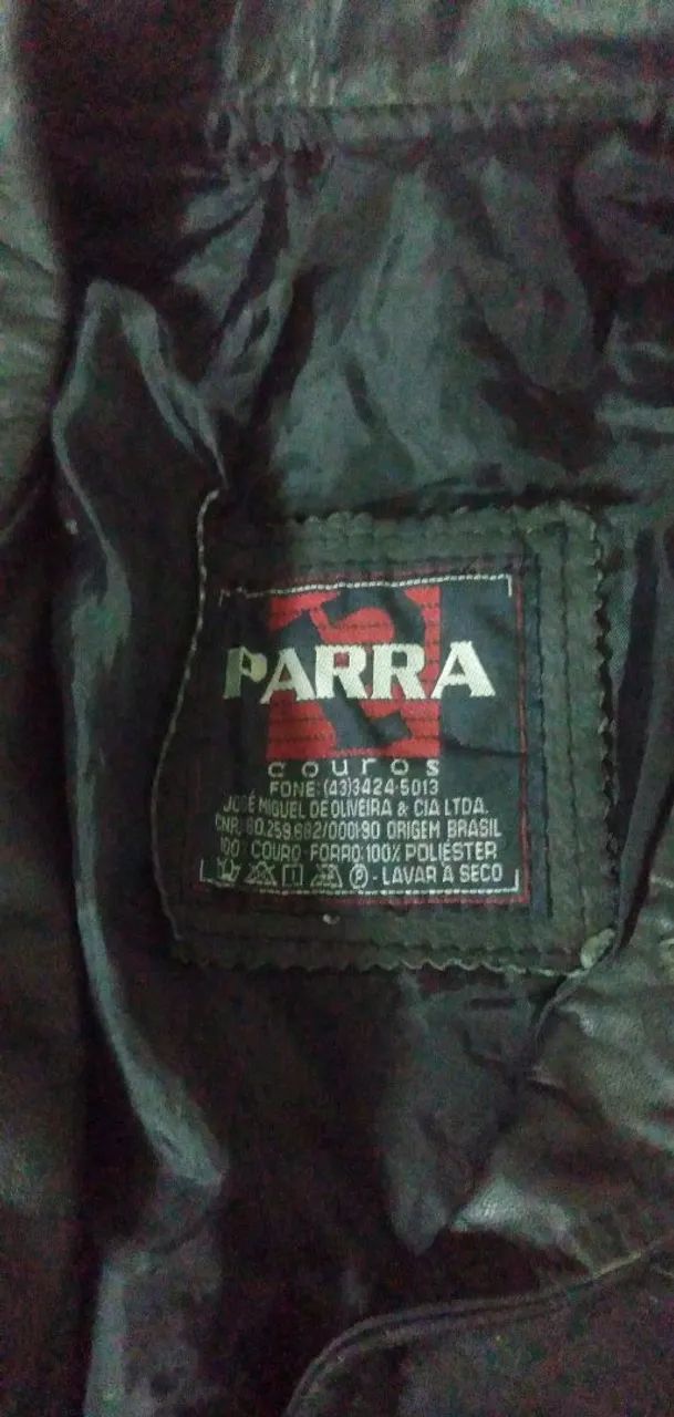 Jaqueta de Couro Parra