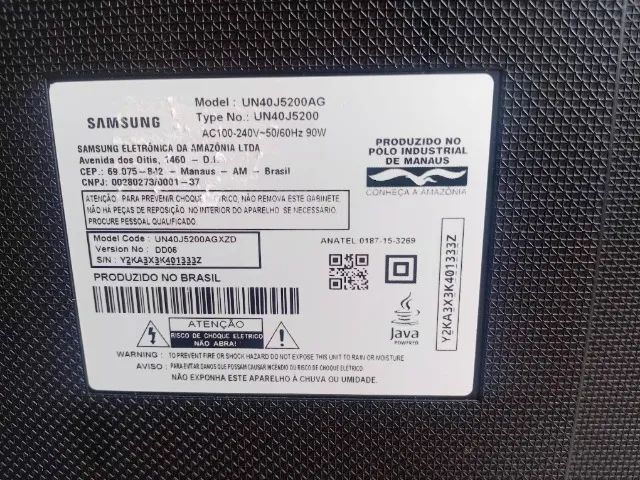 TV Samsung 40" com display quebrado - Foto 4