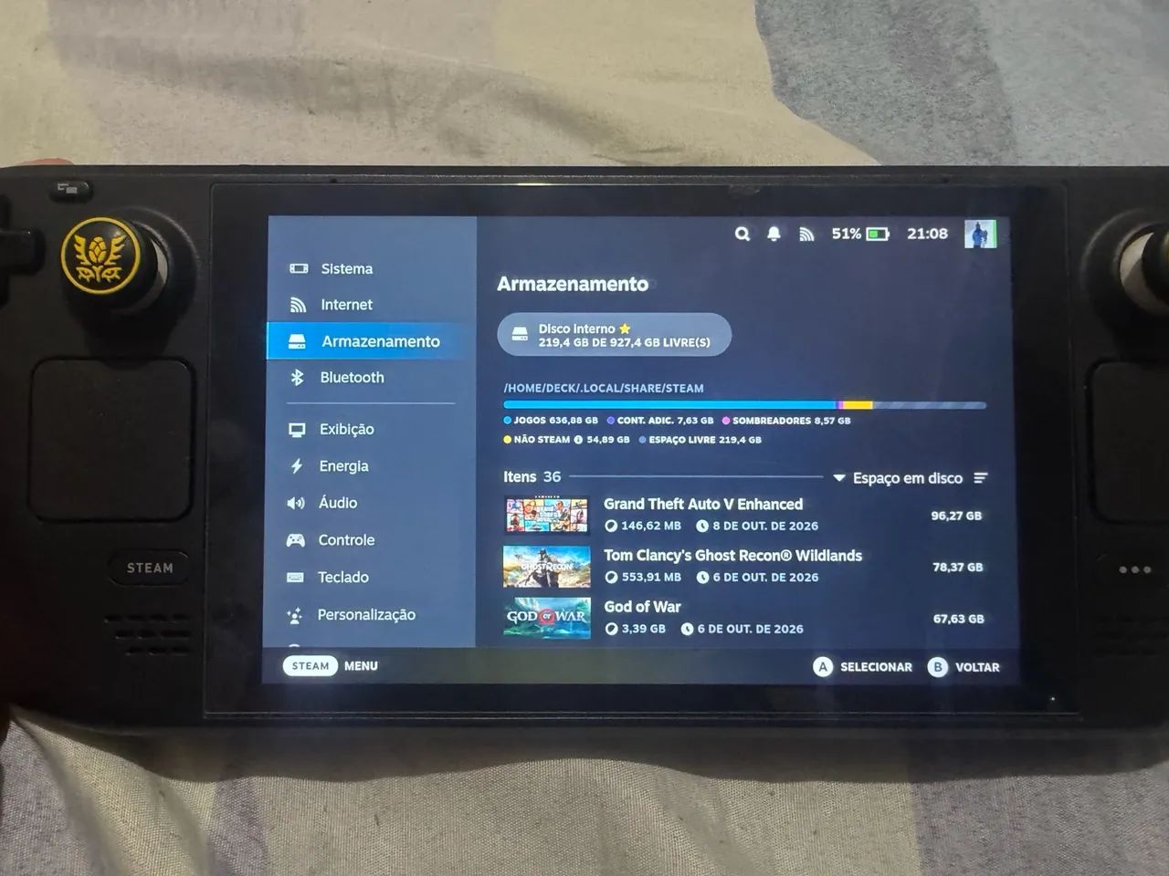 Steam Deck LCD 1T - Foto 2