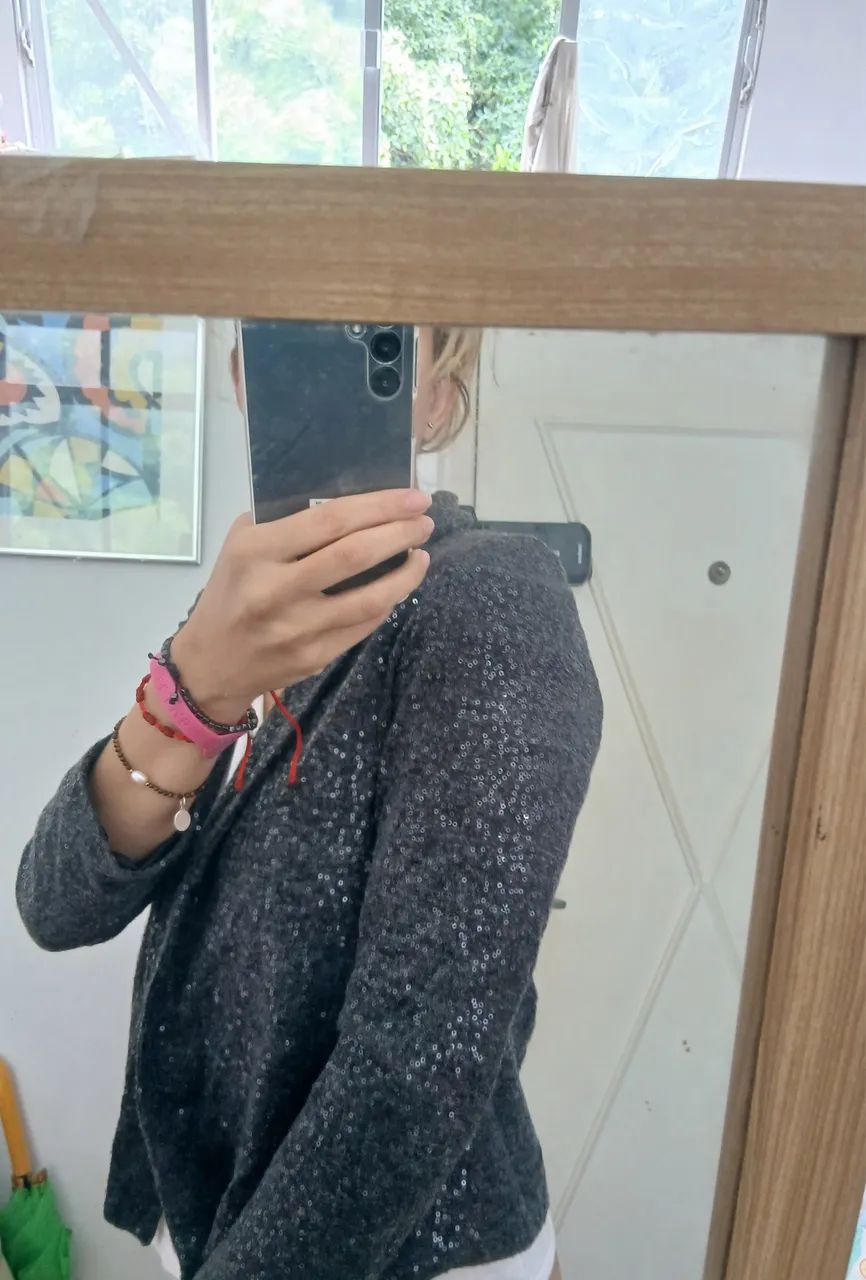 Blazer Zara  com paetês Original  - Foto 5