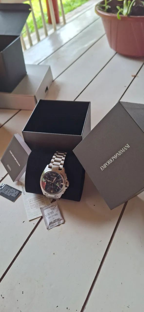 Vendo relógio Armani - Foto 4