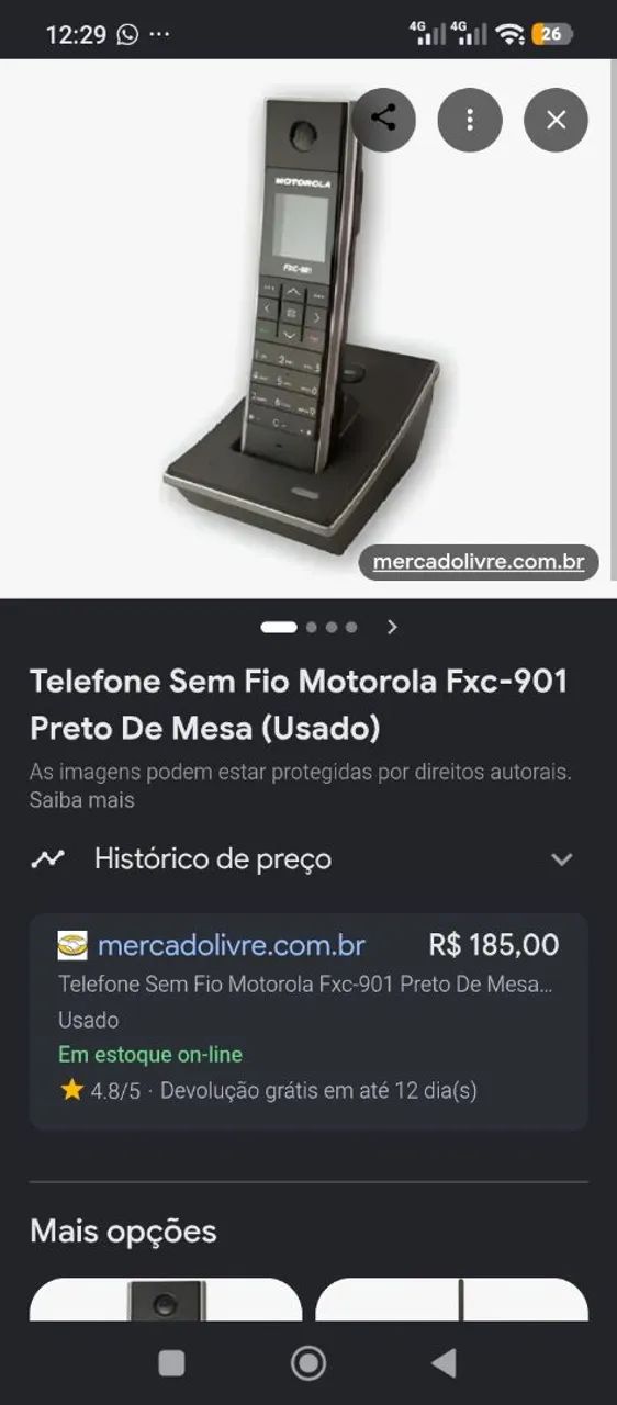 Telefone novo nunca usado  - Foto 2