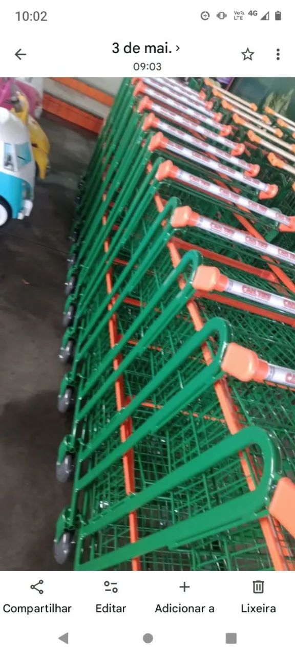 Carrinhos de supermercado  - Foto 2