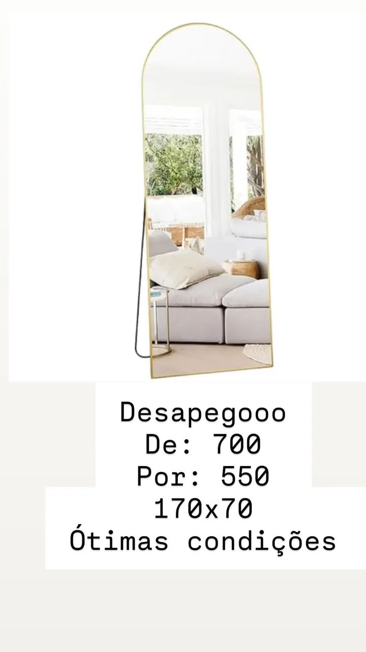 Espelho oval