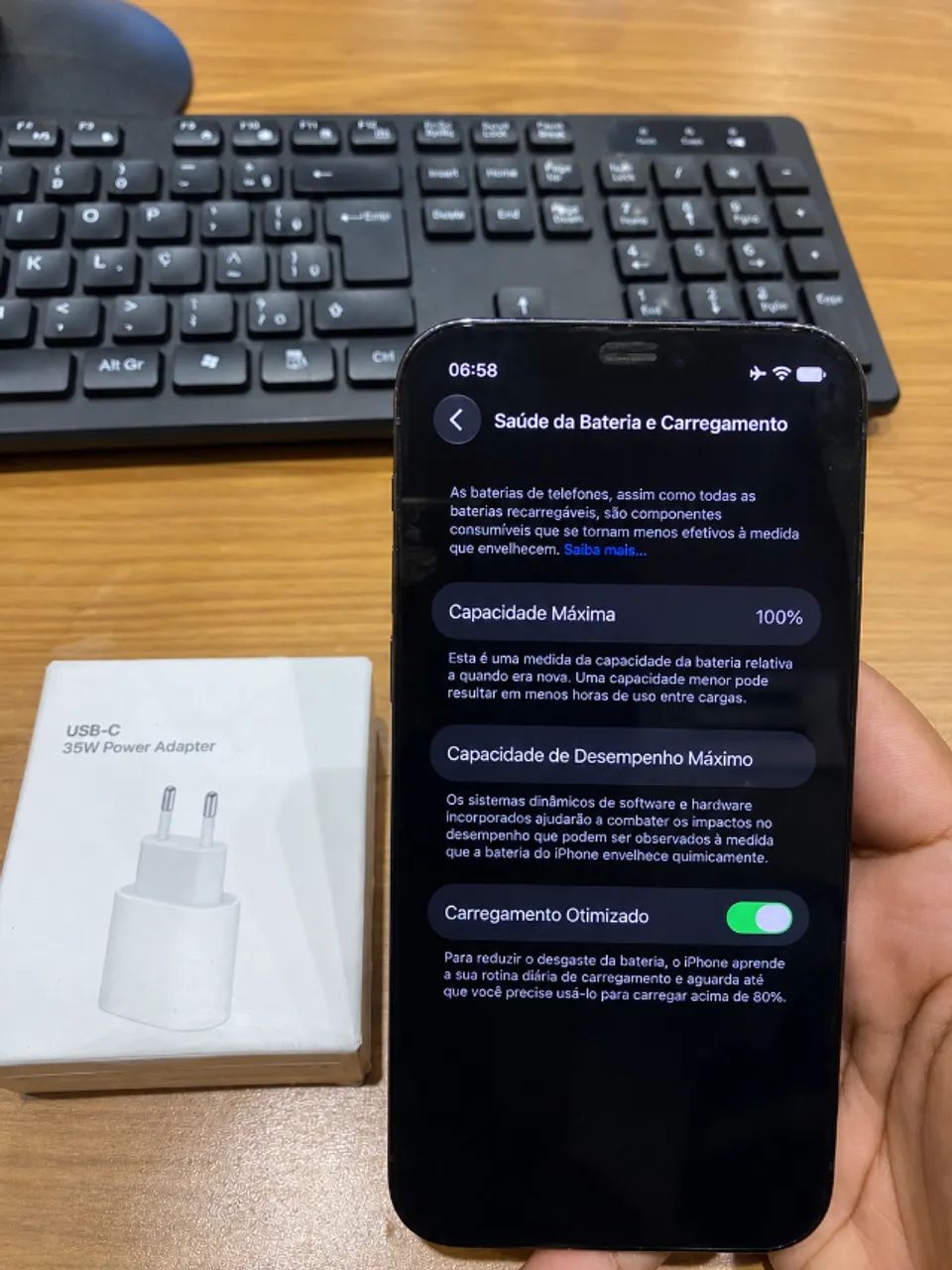 iPhone 12 Pro Azul Pac ífico (128gb) - Ótimo Estado - Foto 2