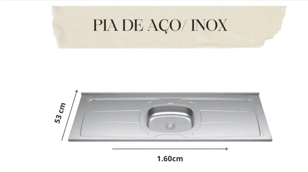 Pia de inox  - Foto 2