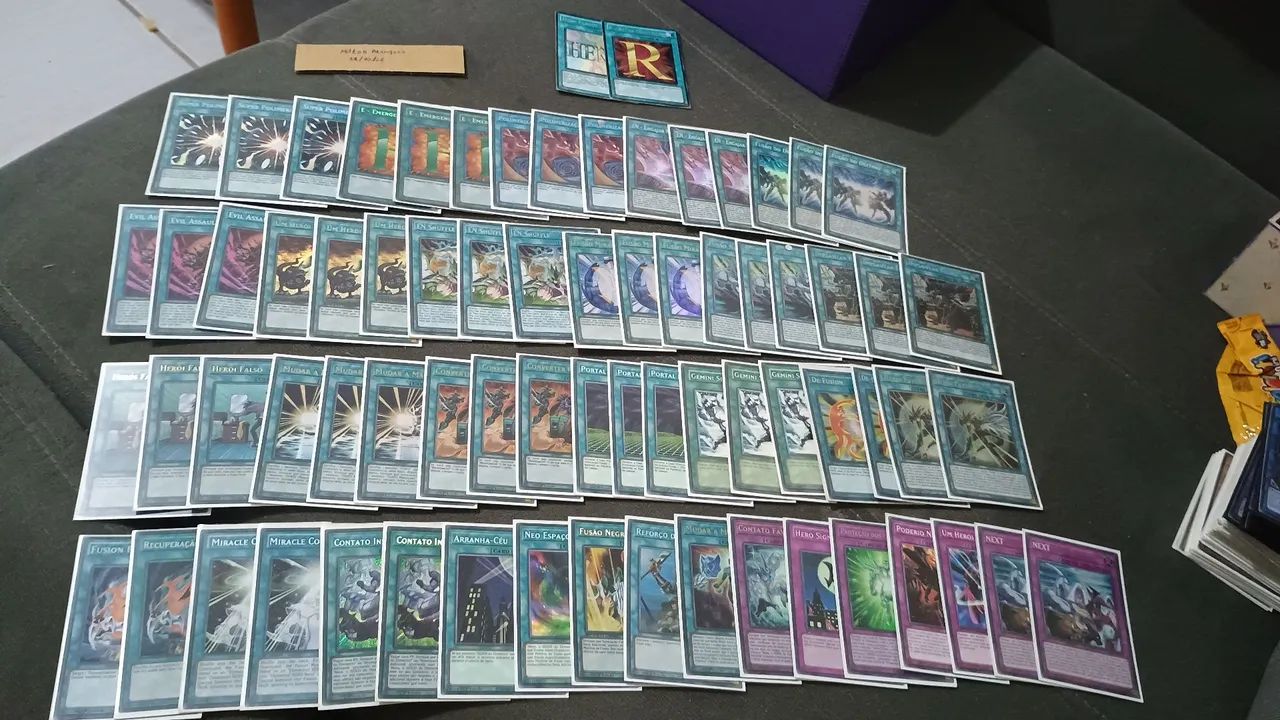 Deck Elemental Hero Jaden TCG Original (Formato Padrão e Edison) - Foto 3