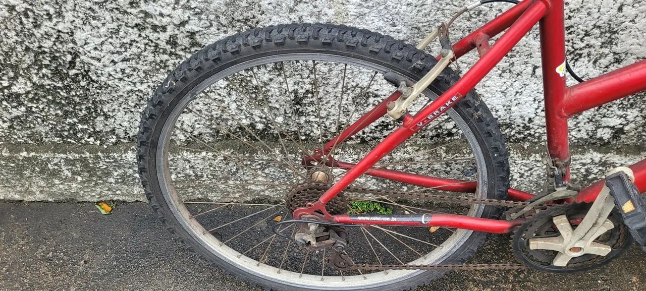 Bicicleta aro 26 com marcha - Foto 5