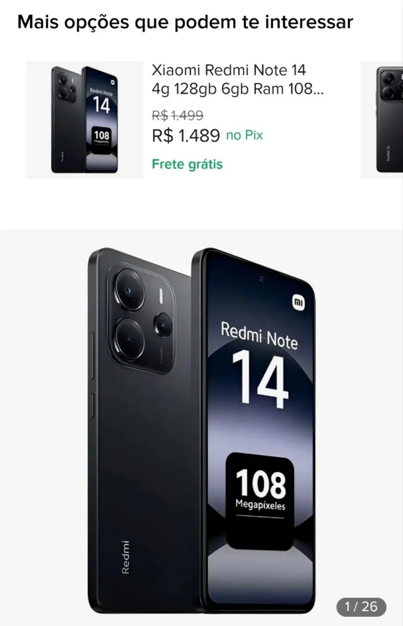 Redmi note 14 , super novo  - Foto 3