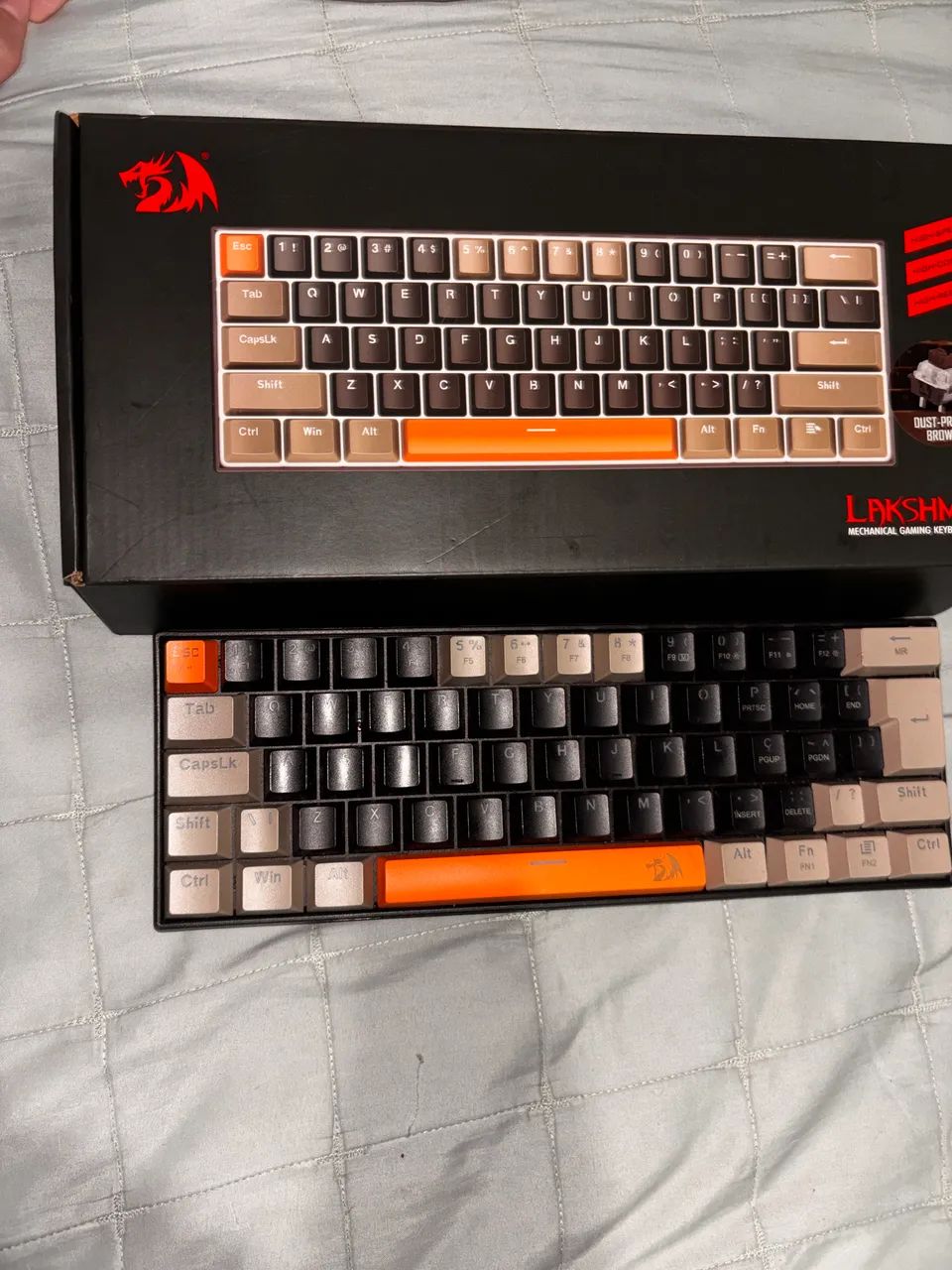 Teclado redragon 60% 5 meses de uso. - Foto 4