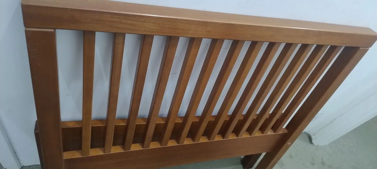 Cama de Solteiro Madeira  Tok stok - Foto 2