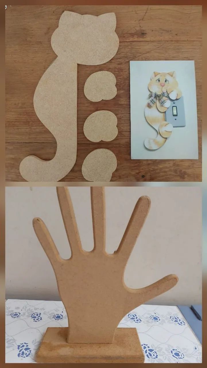 Peças em MDF para artesanato  - Foto 4
