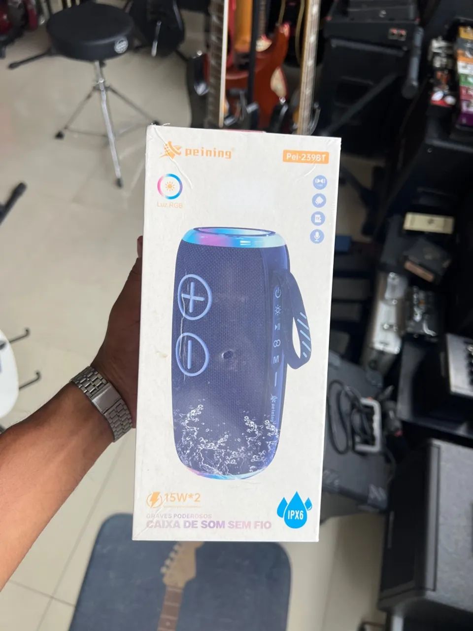 CAIXA DE SOM BLUETOOTH