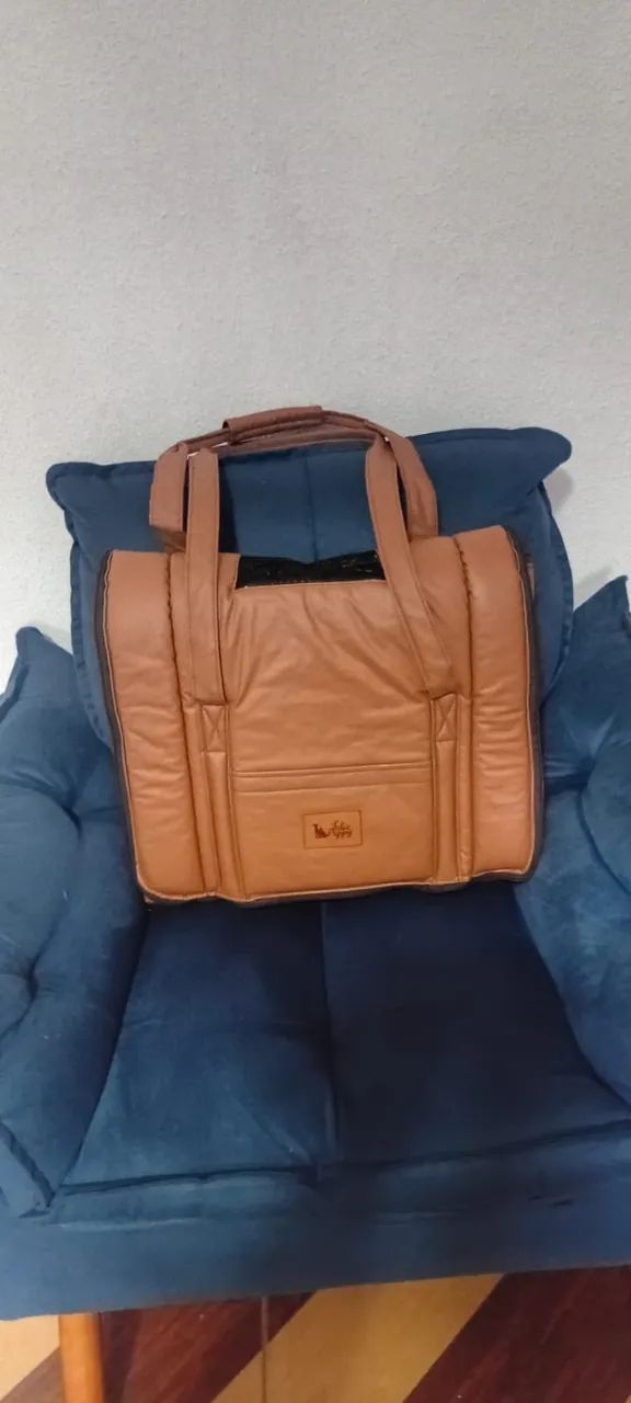 BOLSA DE TRANSPORTE PARA CÃES E GATOS - Foto 2