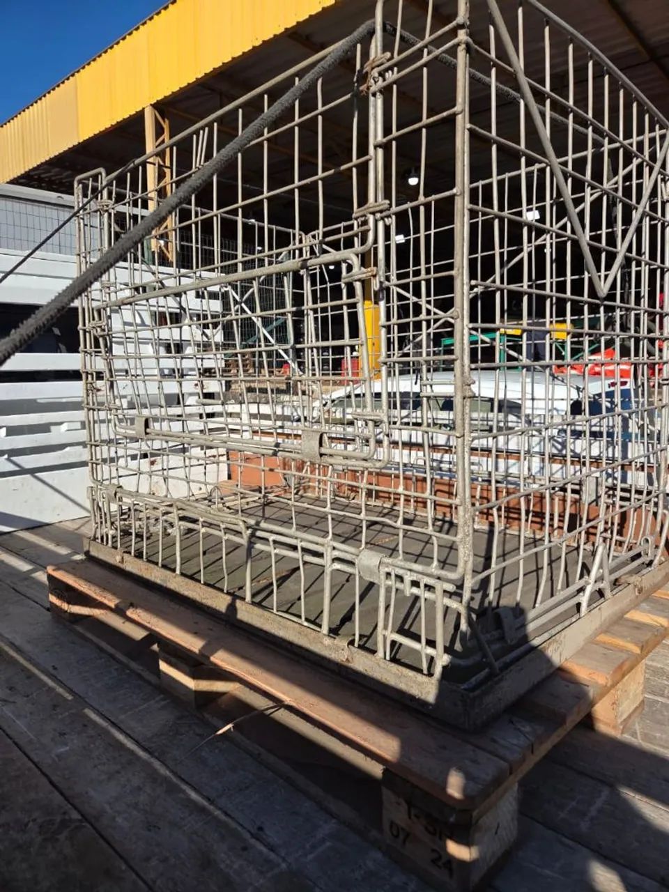 Cesta Gaiola aramada 1,15 X 0,80 X 0,93mt