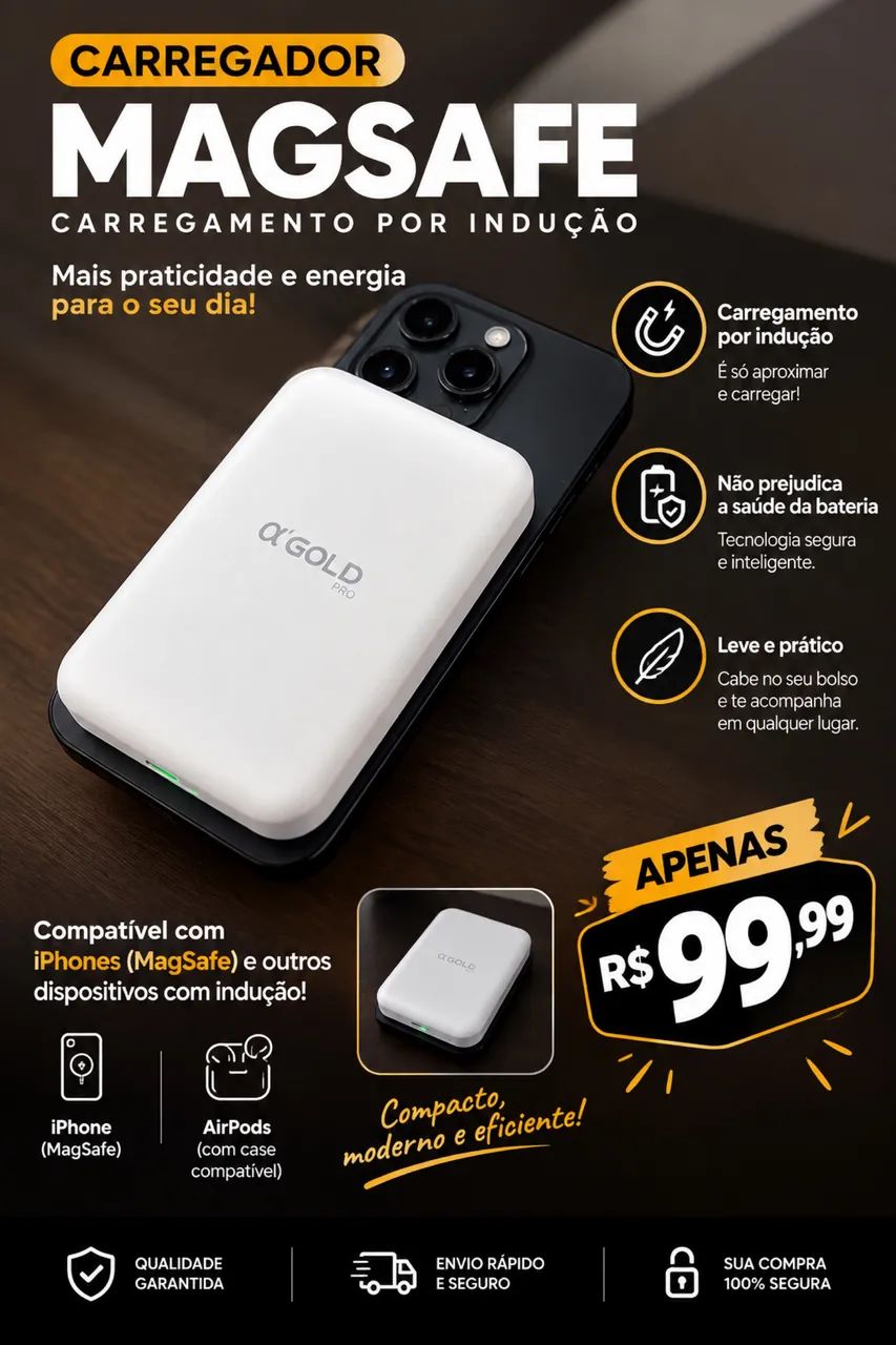 Carregador MagSafe  - Foto 2