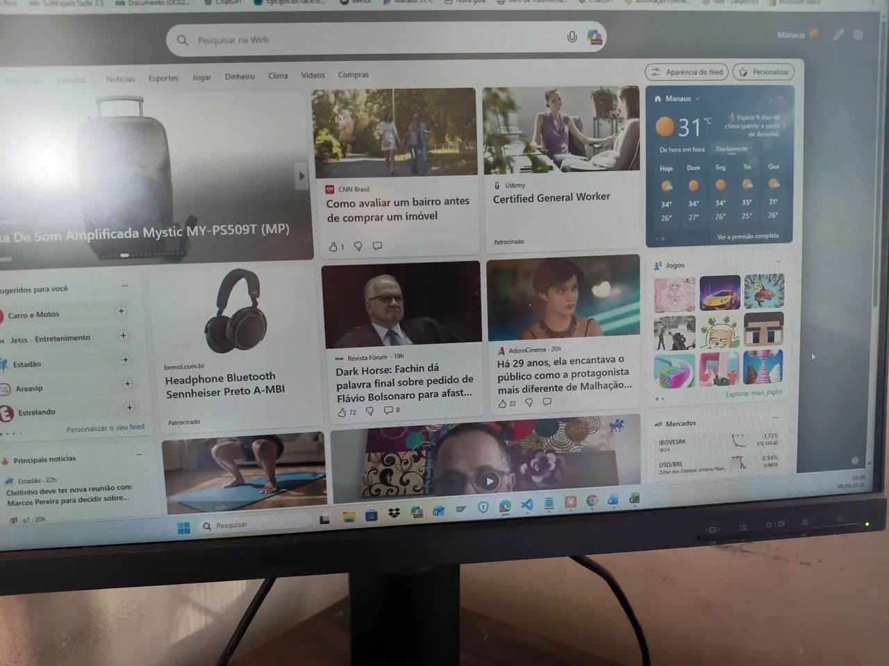  Monitor Lenovo 24  polegadas  - Foto 3
