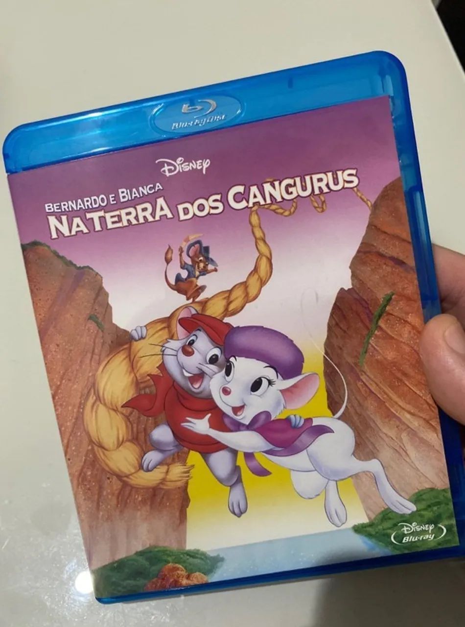 Blu-Ray Bernardo e Bianca na Terra dos Cangurus Disney Raro