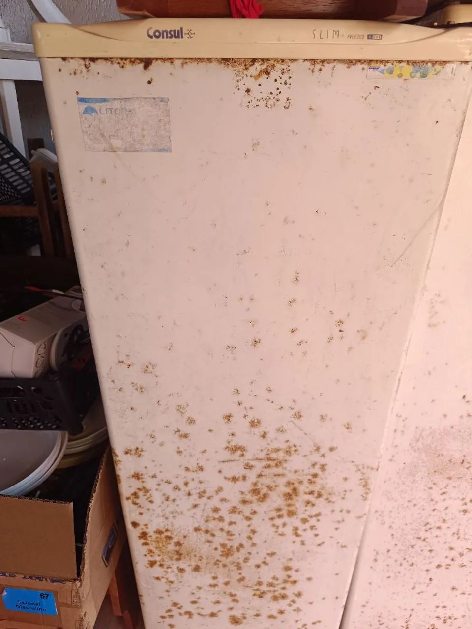 Freezer vertical 