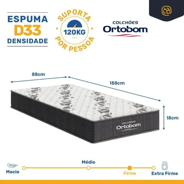  Cama Auxiliar Solteiro Nova - Ideal para Hóspedes  - Foto 2