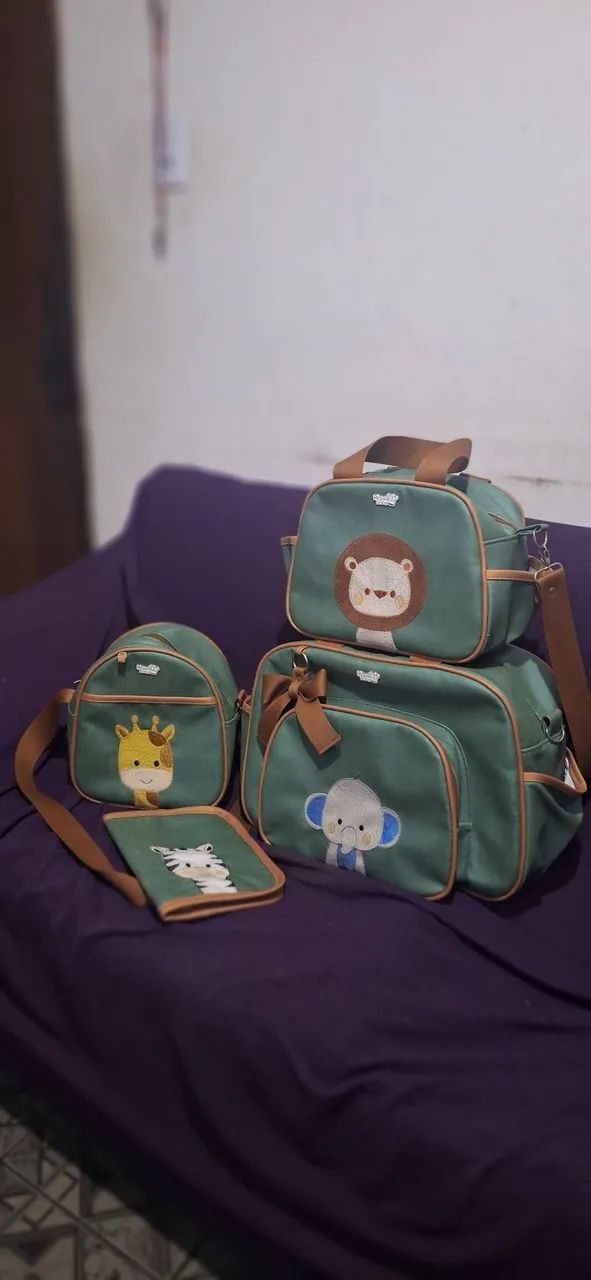Kit bolsas maternidade 