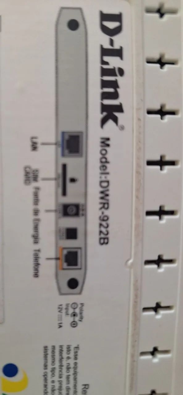 Modem Roteador D-Link DWR-922B  - Foto 4