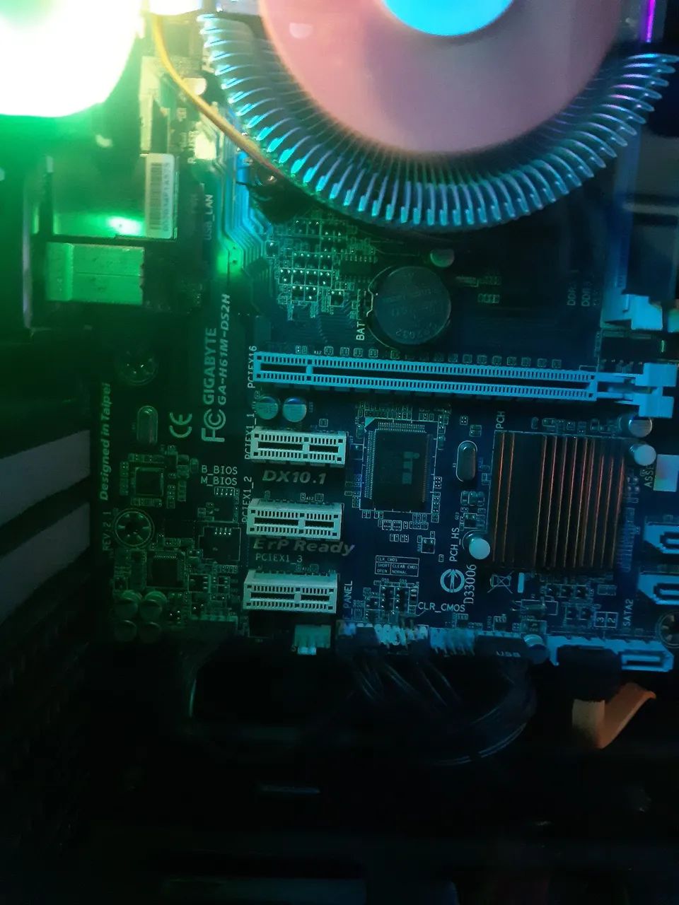 Placa mãe com processador i3 8gb ddr3 - Foto 2