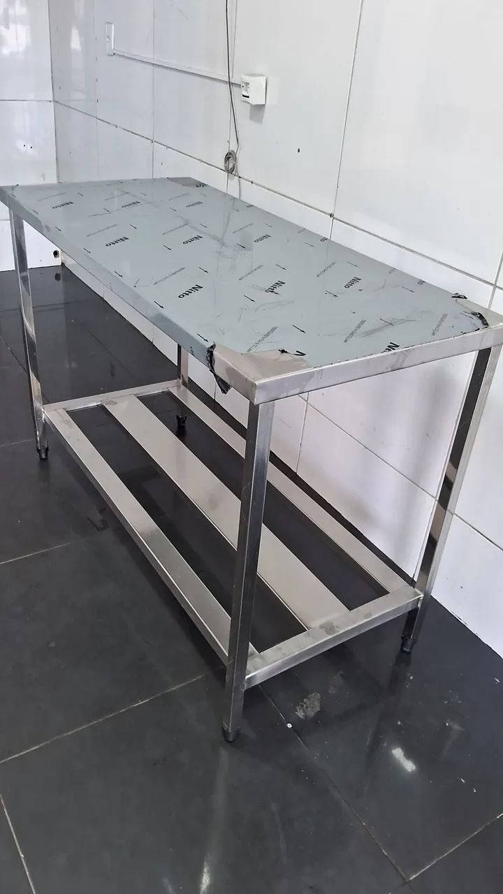 Mesa de aço inox  - Foto 3