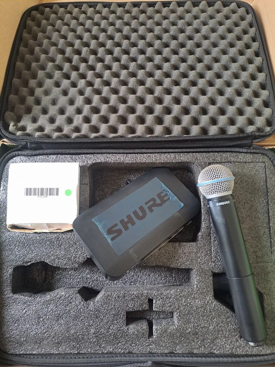 Microfone sem fio Shure beta 58A 
