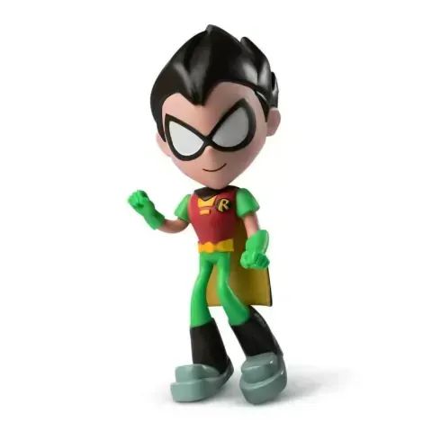 Boneco Articulado DC Robin de 15cm Jovens Titãs em Ação - Spin Master - Foto 3