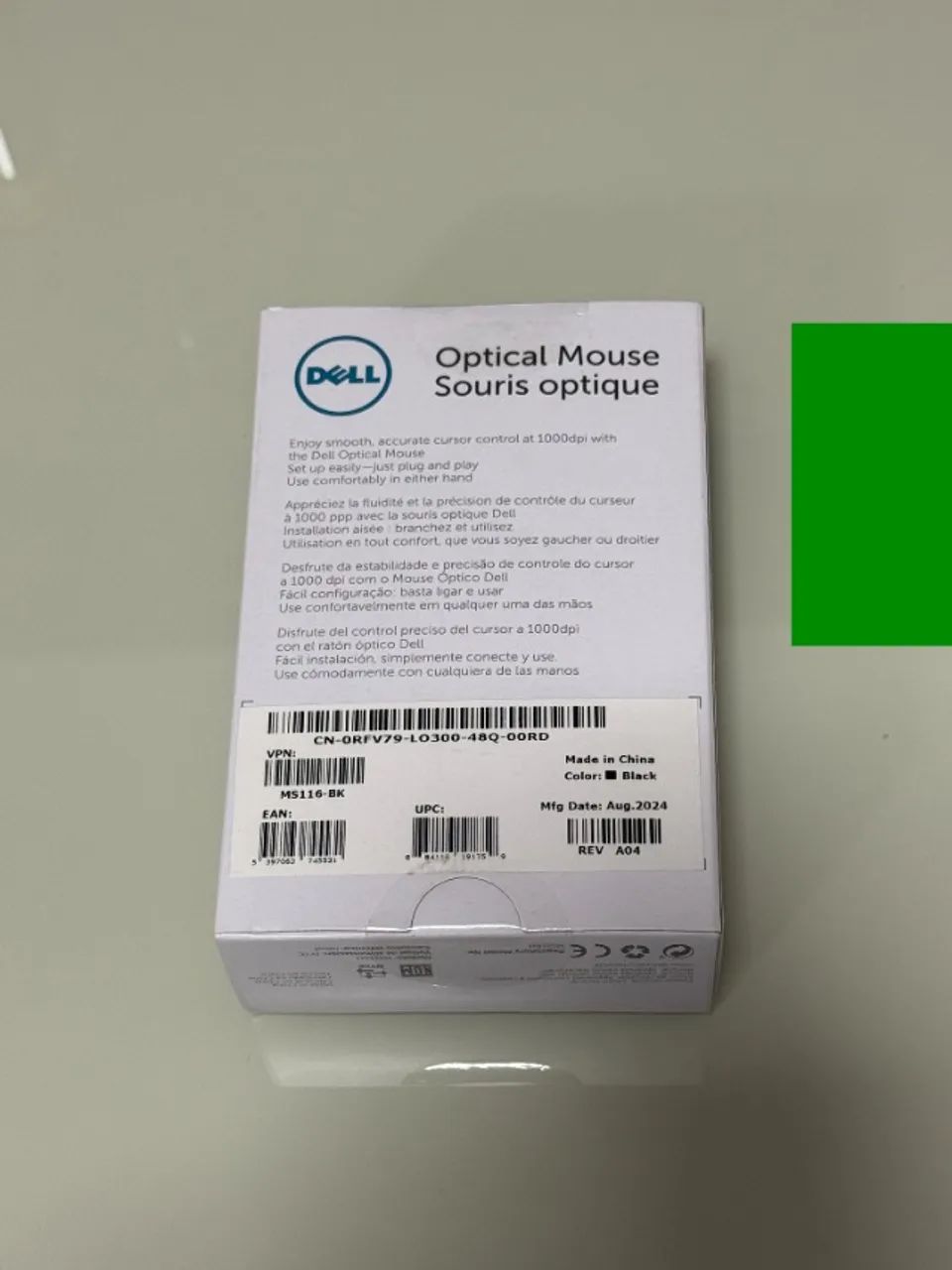 Mouse Dell MS116 - MS116 - com fio - Foto 2