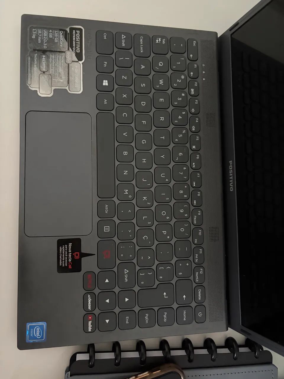 Notebook positivo novo 