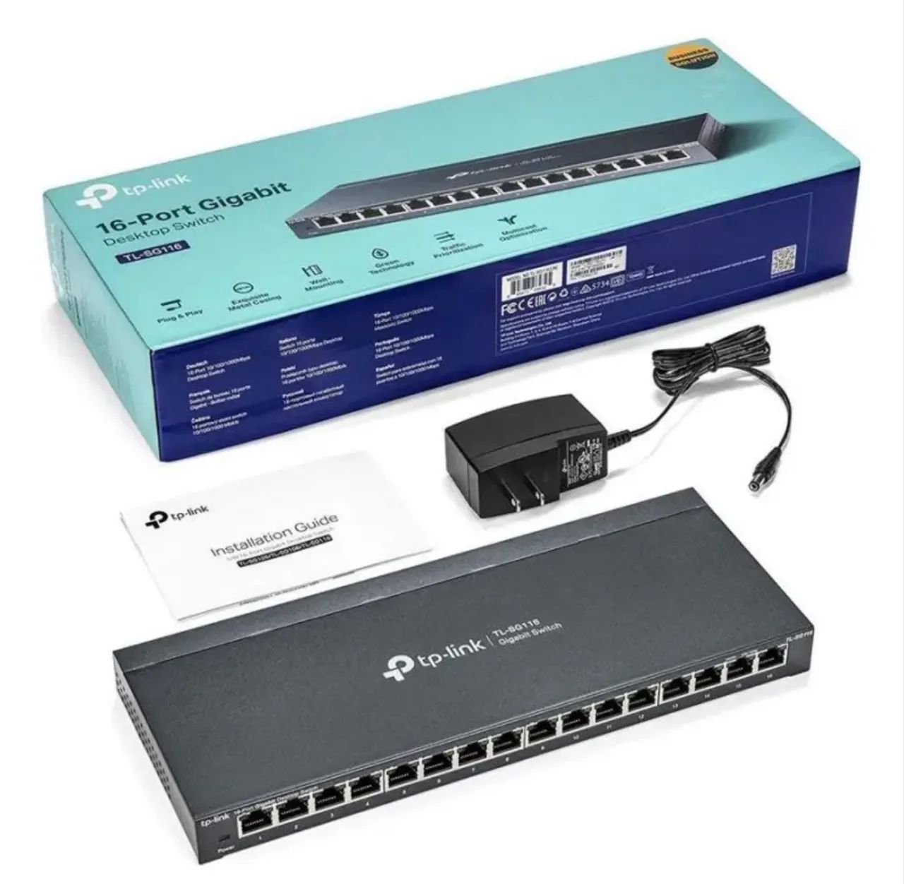 Switch TP-Link Gigabit 16 portas TPLINK