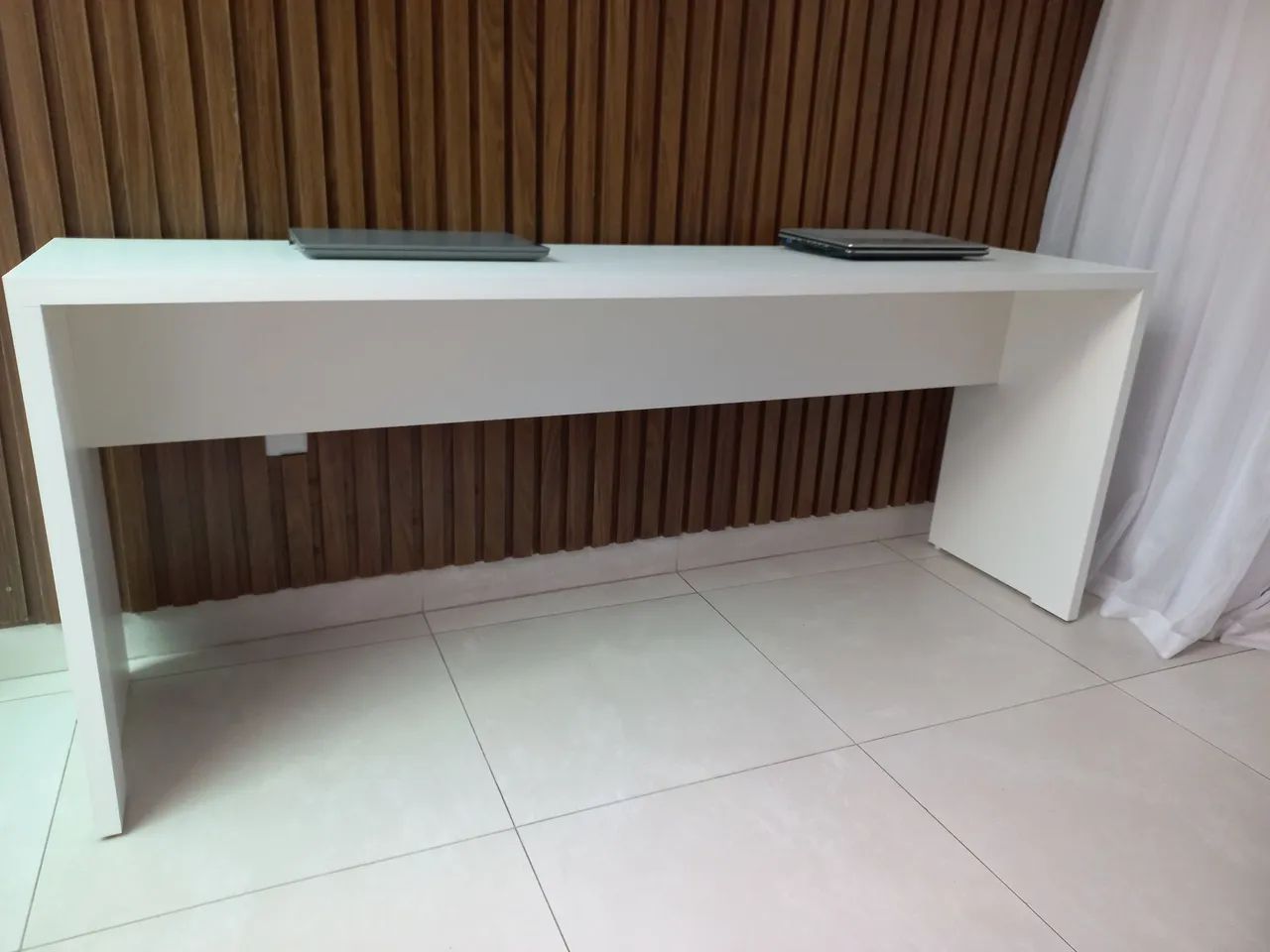 Mesa escrivaninha nova grande em mdf  - Foto 2
