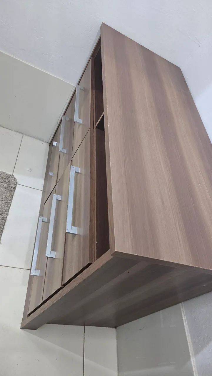 Cômoda 6 gavetas MDF - Foto 2