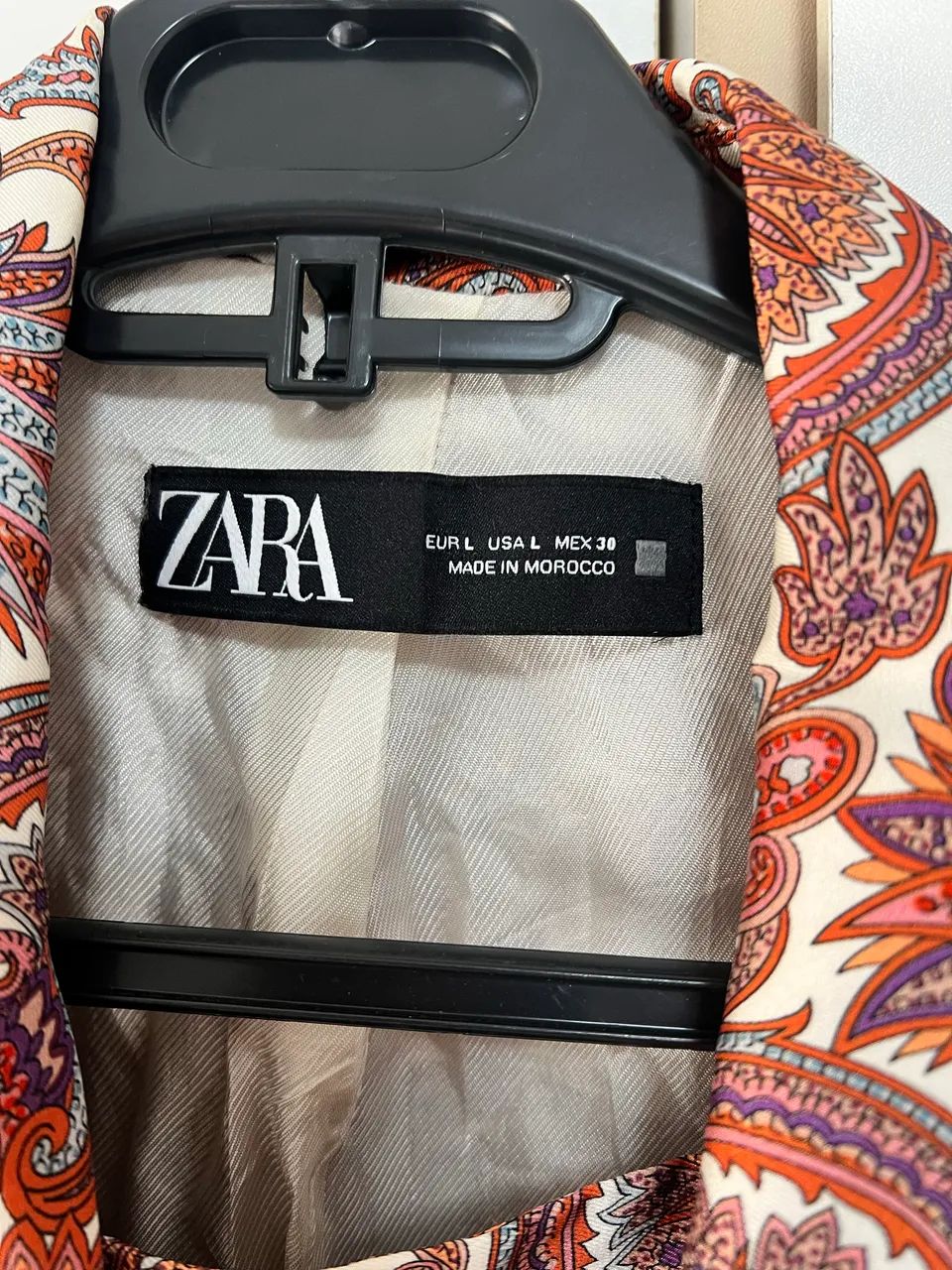 Terno Zara Man Paisley - Blazer + Calça (2020) - Foto 2