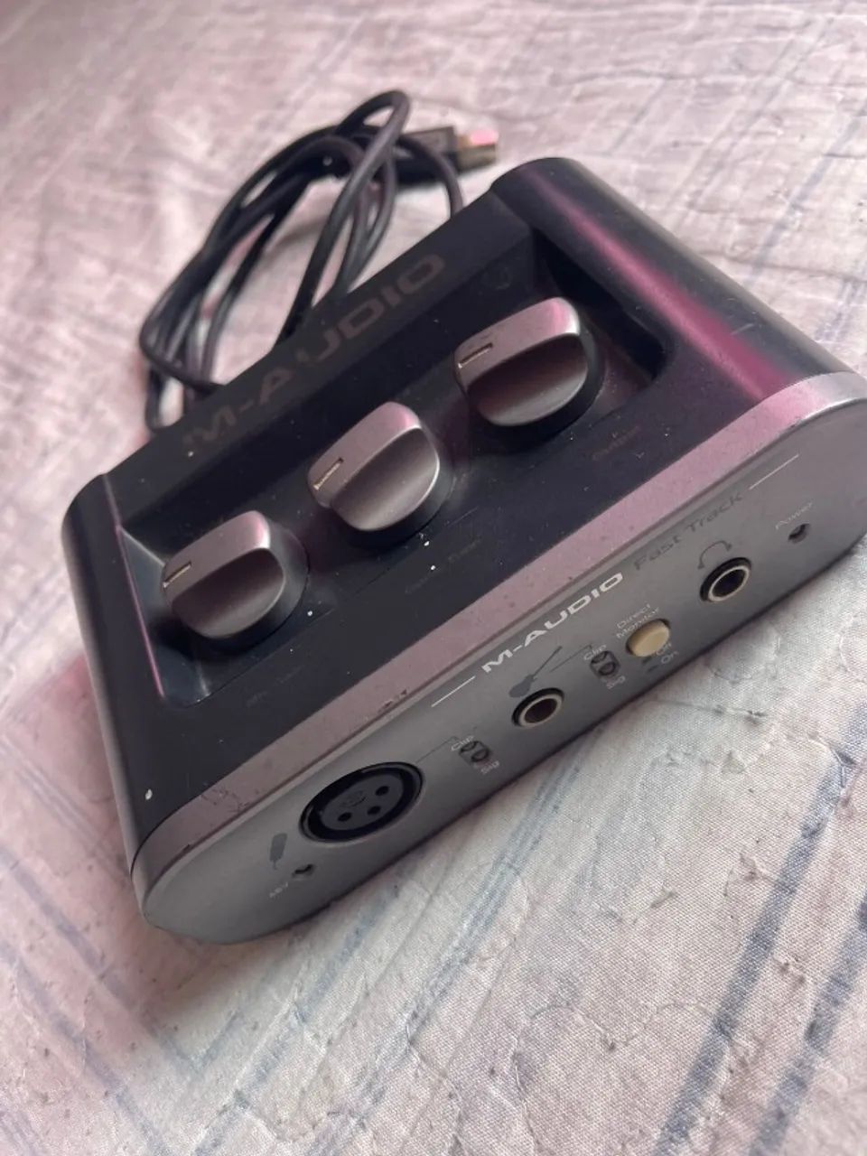 Interface m-audio fast track