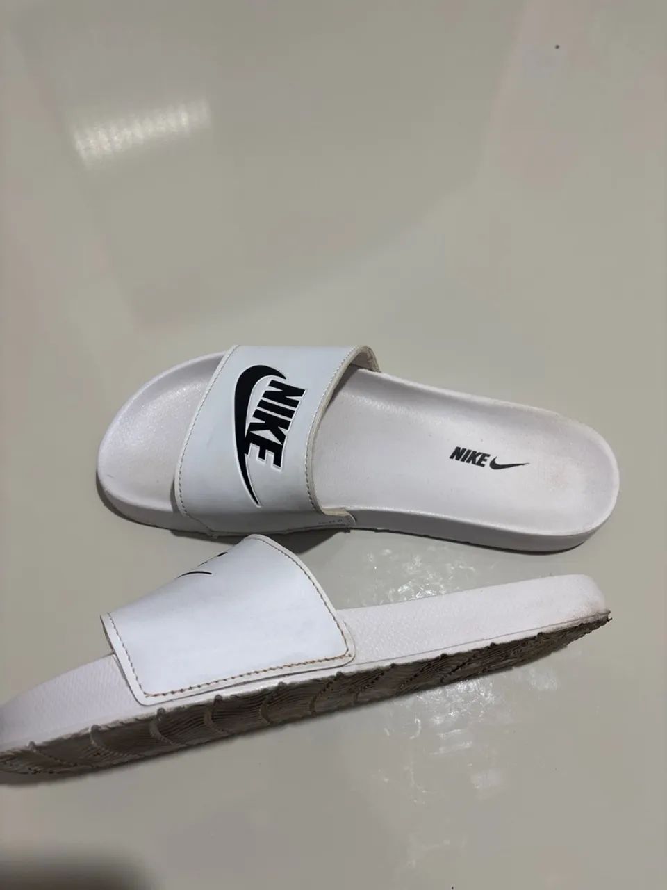 Chinelo Slide Nike Branco - Foto 2