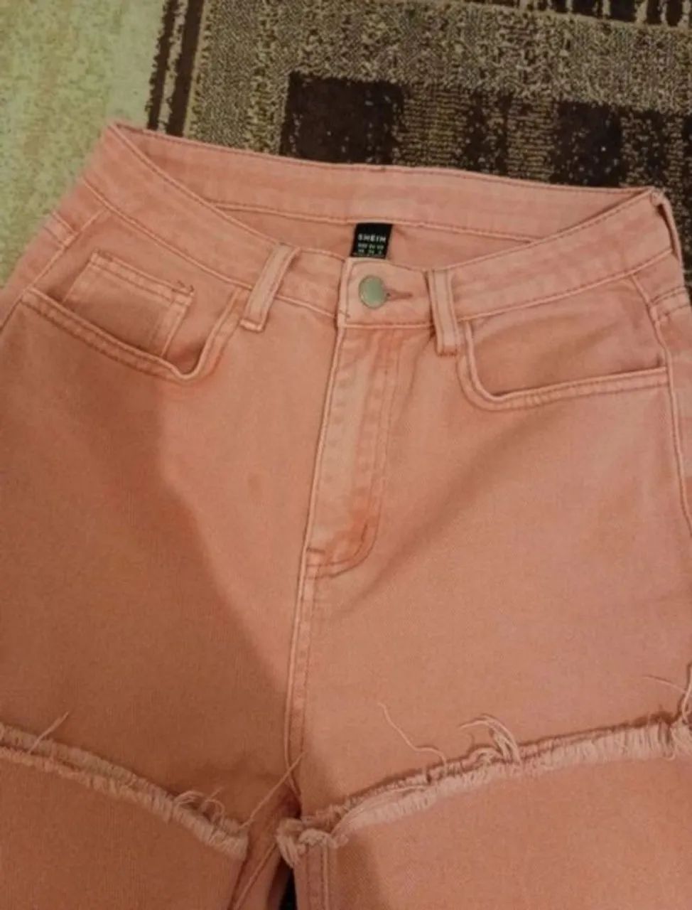 Calça wide leg Rosa 