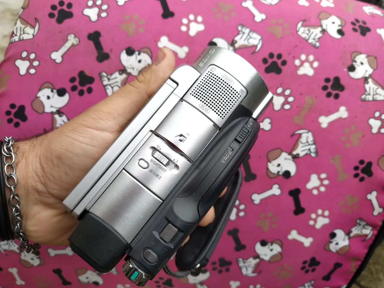 Câmera Sony DVD HDR-ux7 Japan completa nightvision handycam
