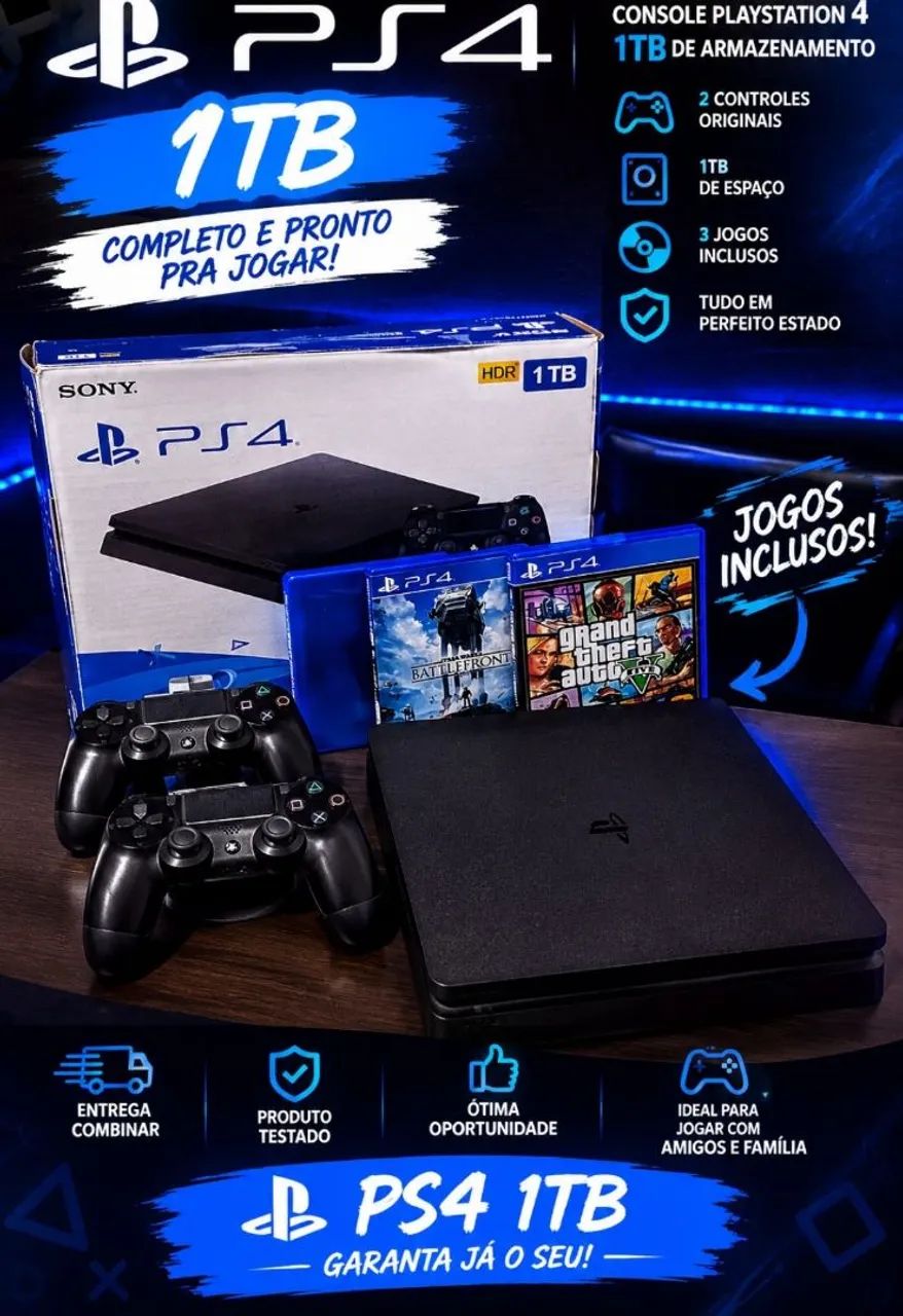 PS4 SLIM 1TB