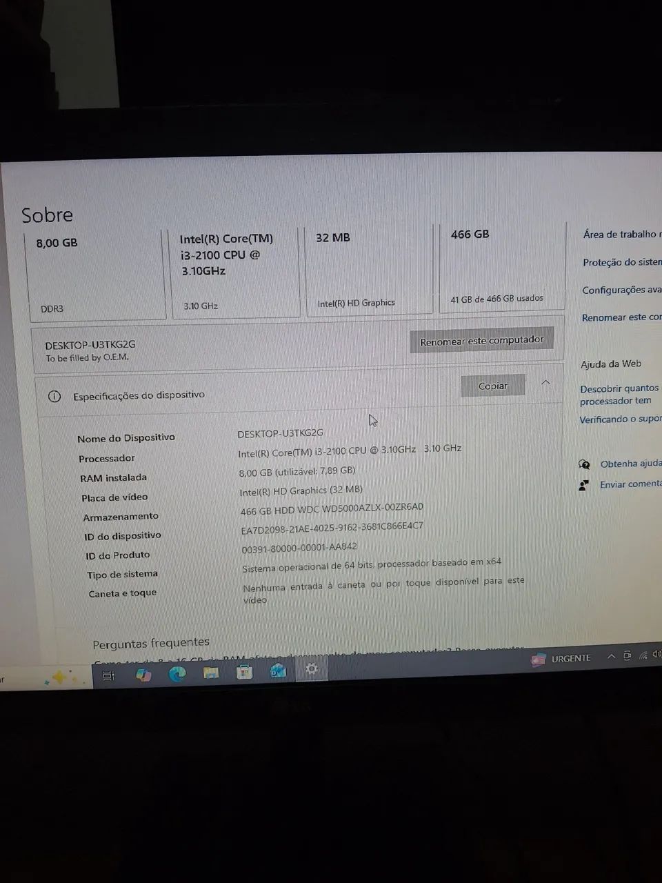 RODA CS TRANQUILO - PC GAMER BÁSICO + MONITOR - Foto 4