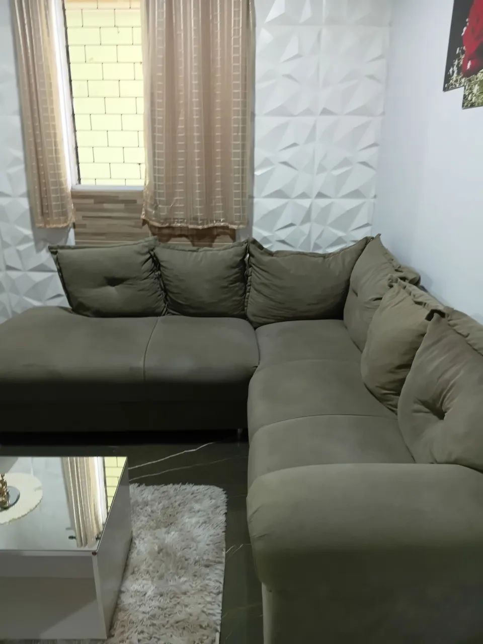 Vendo mesa de jantar, sofa e mesa de centro - Foto 3