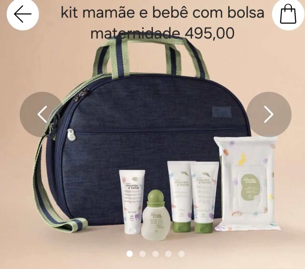 Kit mamãe bebê 