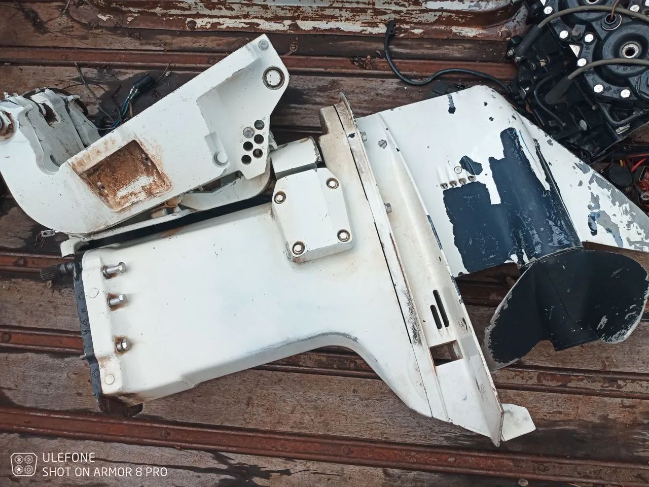 Rabeta e Peças elétricas Do Jhonson 115 HP  - Foto 2