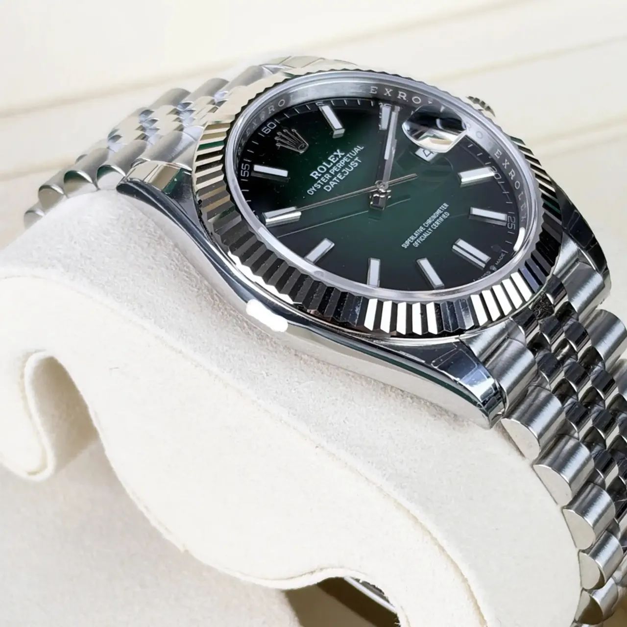 Rolex Datejust automático verde esmeralda  - Foto 4