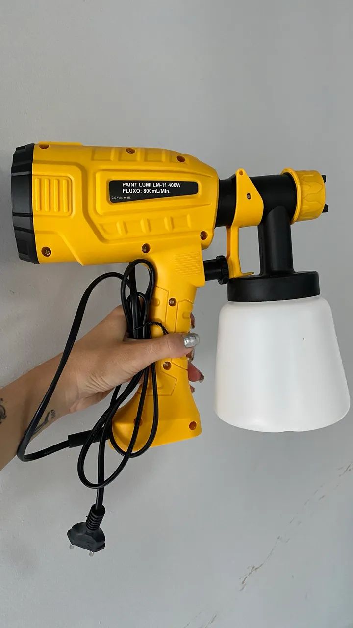 Pistola Pulverizadora Elétrica de Pintura - Nova R$ 250   NÃO FAÇO MENOS!   
